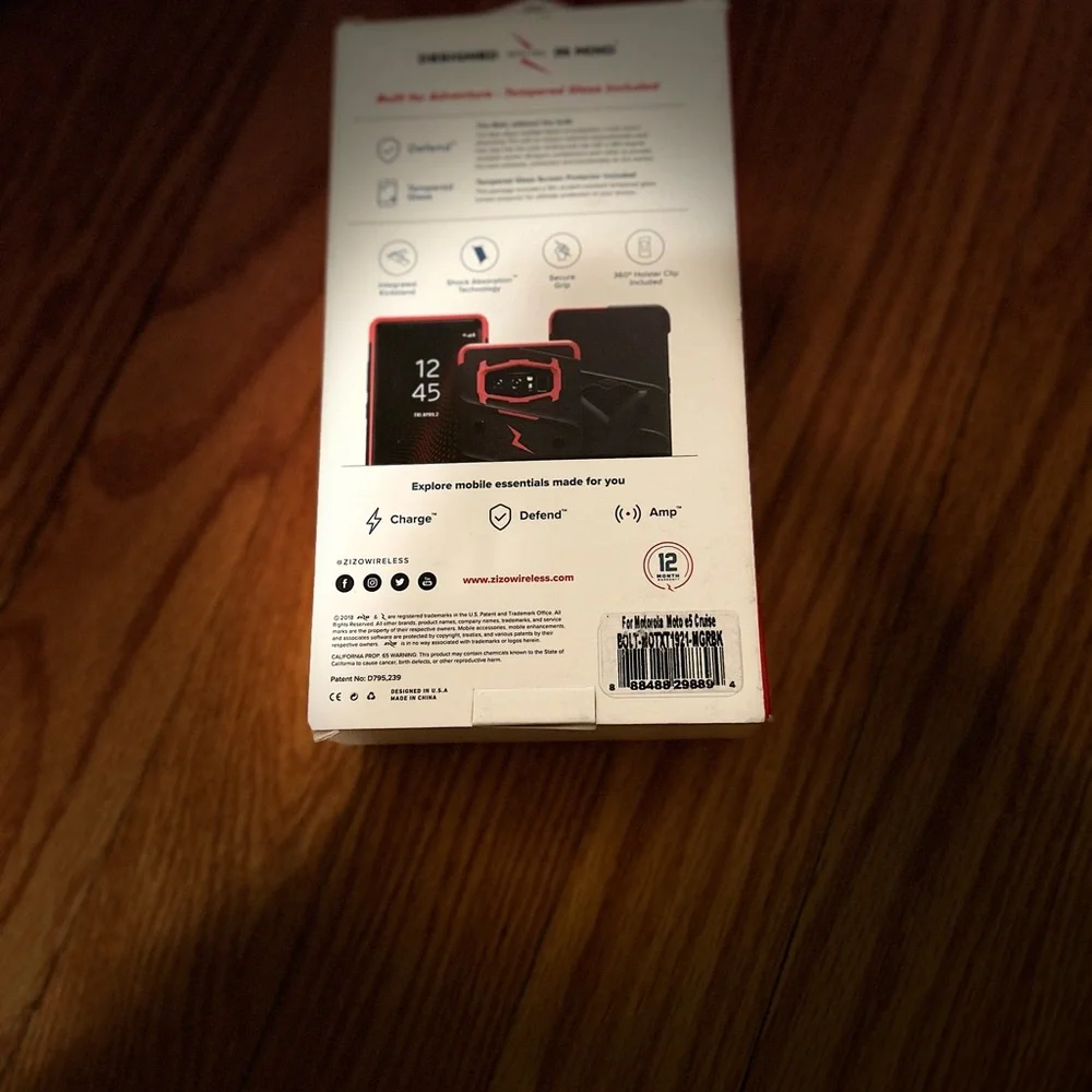 NWT Motorola phone case cover